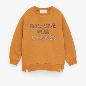 Zara kids sweatshirt - size 6